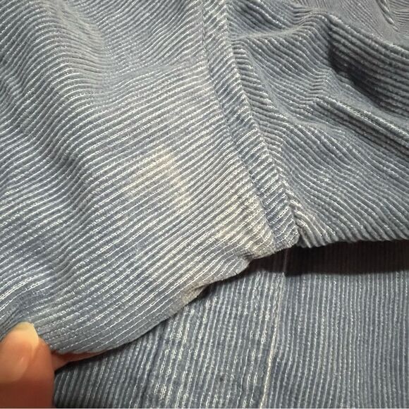 Vintage 90s Disney Winnie The Pooh Tigger Embroidered Corduroy Snap Button Shirt - Picture 7 of 10